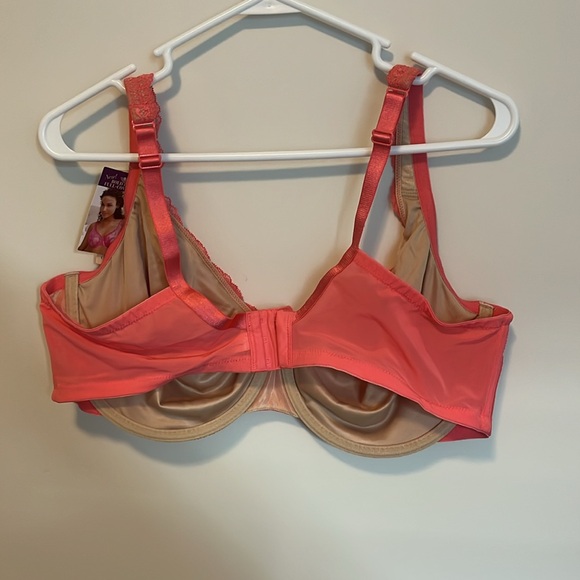 New Lane Bryant coral lace bra 42DD - Picture 3 of 5